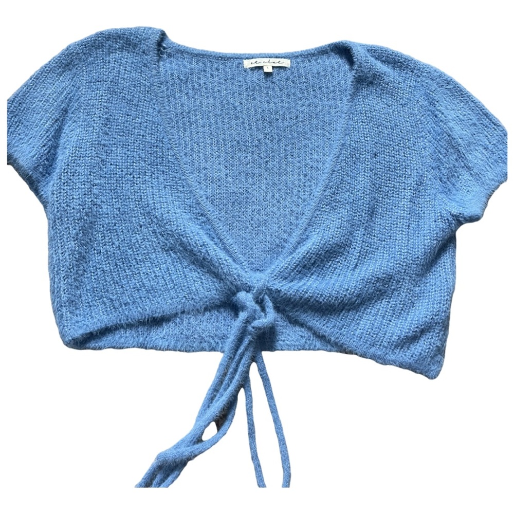 Et Clet Women’s Blue Sweater Top